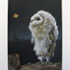 Owlet and Moth at Wheatley Windmill