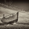High and dry - Dungeness, Kent.