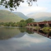 The railway bridge over the River Orchy