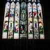Shrewsbury, a stained glass in St mary Church
