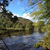 The River Wharfe south of Grassington in the Yorkshire Dales