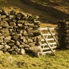 Stone wall and gate