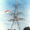 HMS Ganges mast.