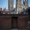 A view of Canterbury Cathedral.