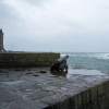 Rough weather at Porthleven