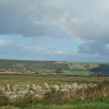 Rainbow over the Purbeck downs