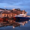 Weymouth Harbour at dusk