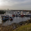 Boats sheltering at Paddys Hole Redcar