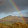 Sunshine and showers in the Brecon Beacons