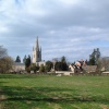 St Andrew's Church and  West Deeping Mill