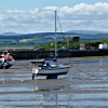 The harbour on Holy Island