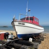 Fisher boat on the beach, Deal
