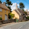 Cottages, The Street, Little Badminton, Gloucestershire 2011