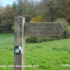 Cotswold Way Sign, Horton, Gloucestershire 2014