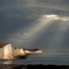 Spotlights over the Seven Sisters