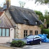 Thatched house in Thurning