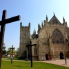 Exeter Cathedral main entrance