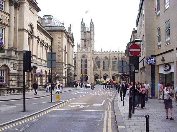 A picture of Bath Abbey