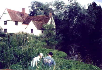 Flatford Mill, (a favourite location of the artist Constable)