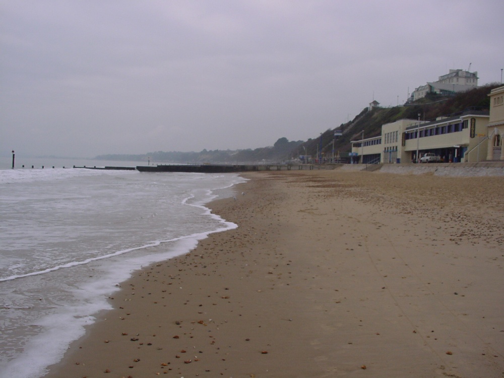 The beach at Bournemouth