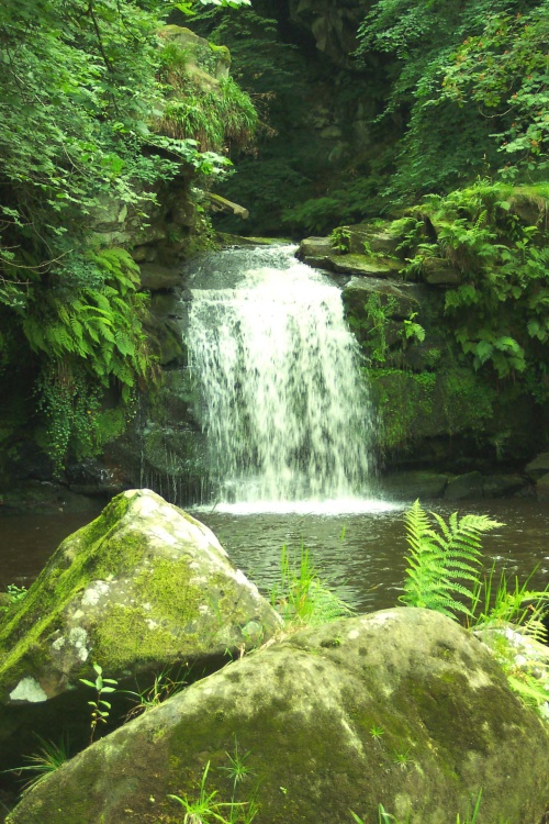 Foss Waterfall, Beck Hole, Goathland, North Yorkshire Moors