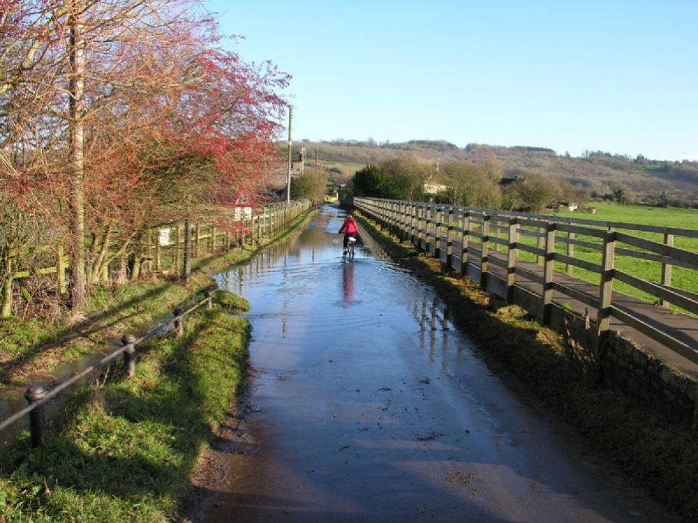 Reybridge, Wiltshire. Taken after heavy rain in 2004