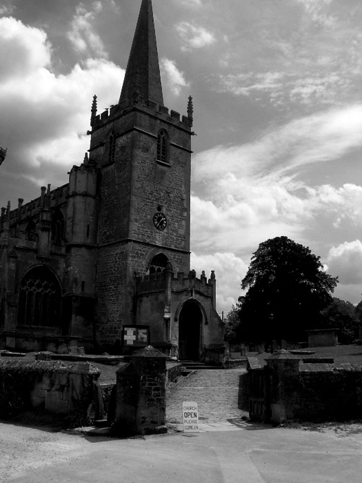 St. Cyriac\'s Church, Lacock, Wiltshire. Autumn 2004