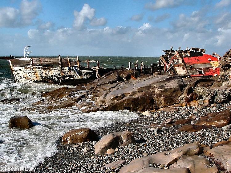 Shipwreck at Whitehaven