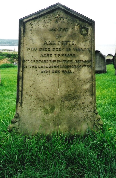 A Gravestone in Churchyard