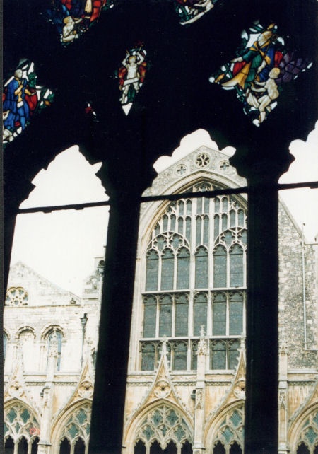 Stained Glass Cloisters, Canterbury Cathedral