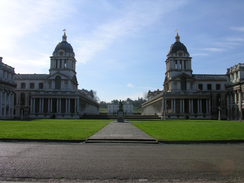 Greenwich Royal Palace, Greenwich, Greater London. Spring 2005