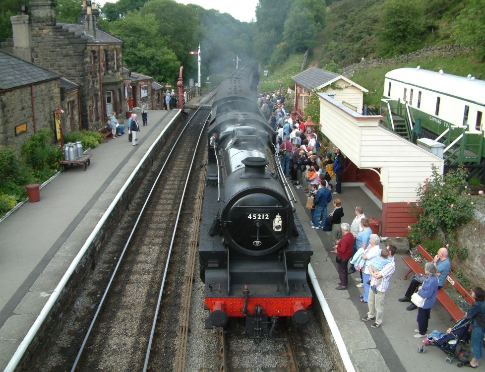 Goathland Station Known as 'Heartbeat's' Aidensfield - North Yorkshire