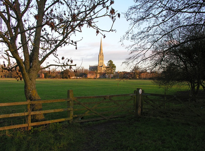 Salisbury Cathedral, Salisbury, Wiltshire. January 2005