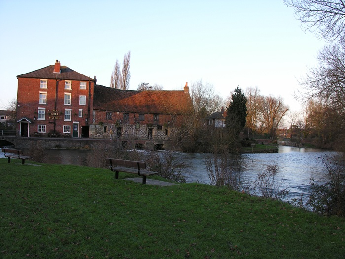 Old Mill, Salisbury, Wiltshire. January 2005