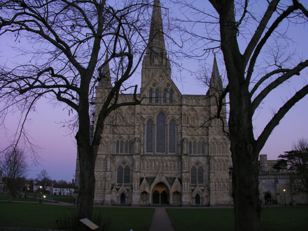 Salisbury Cathedral, Salisbury, Wiltshire. January 2005