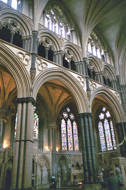 Lincoln Cathedral - Angel Choir 1280 AD