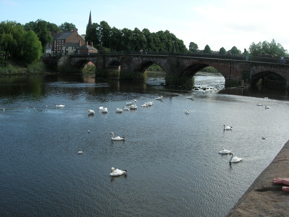 River Dee and Old Dee Bridge - Chester