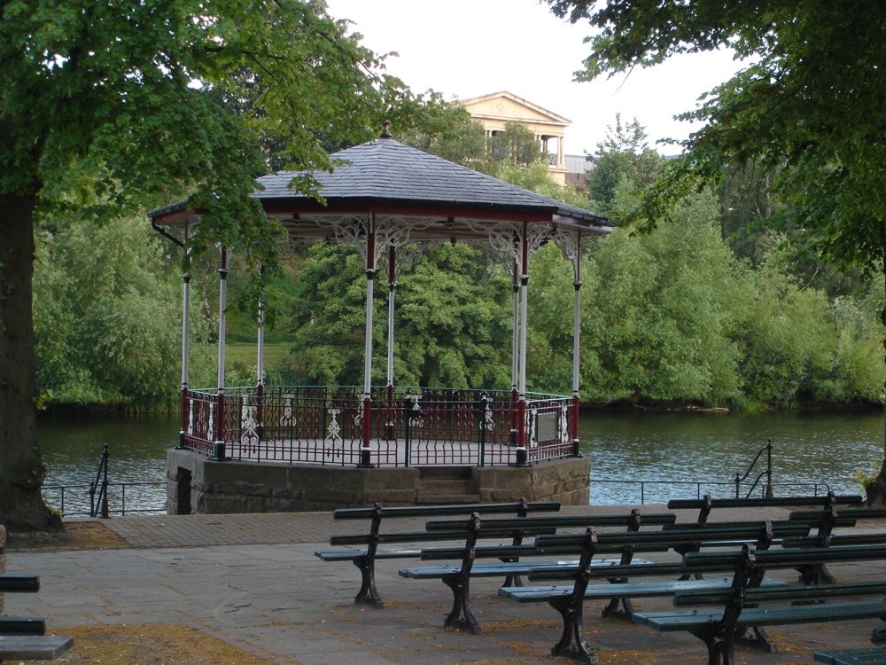 Bandstand on the River Dee - Chester