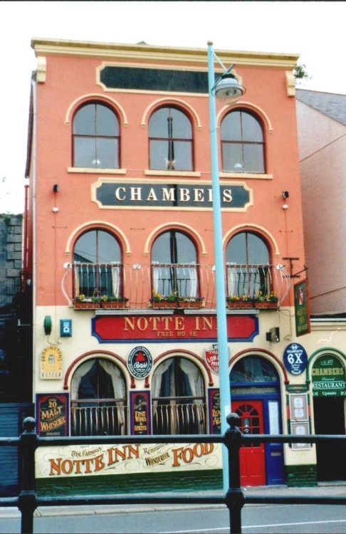 The famous Notte Inn, in Plymouth, Devon