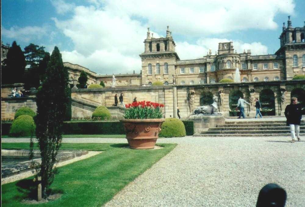 Blenheim Palace, in Woodstock, Oxfordshire
