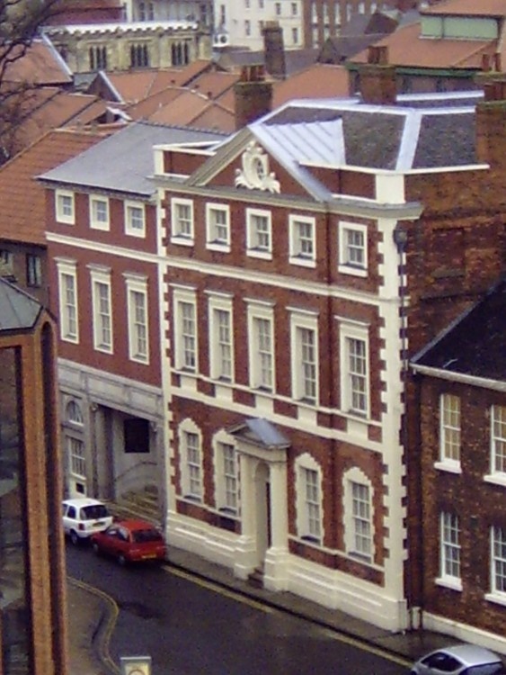 Fairfax house in York. Taken from Clifford's Tower