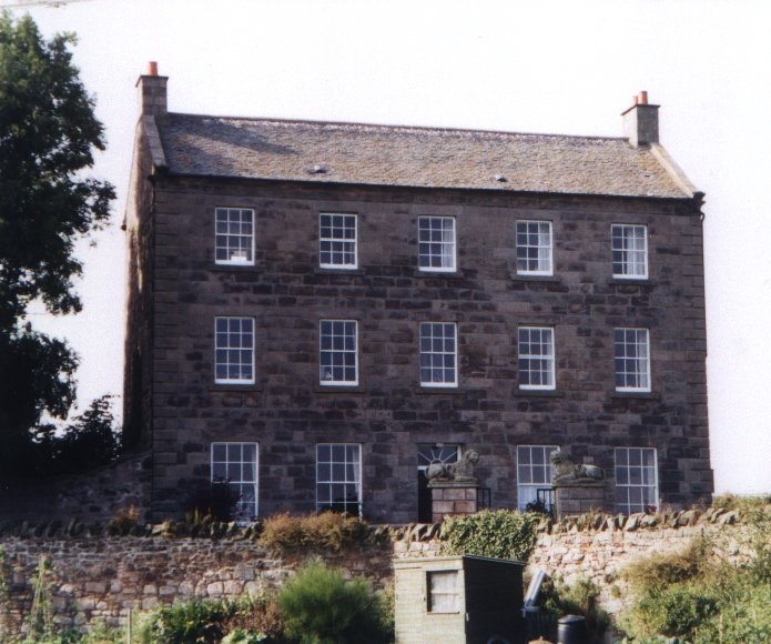 Full view of The Lions' house at Berwick Upon Tweed