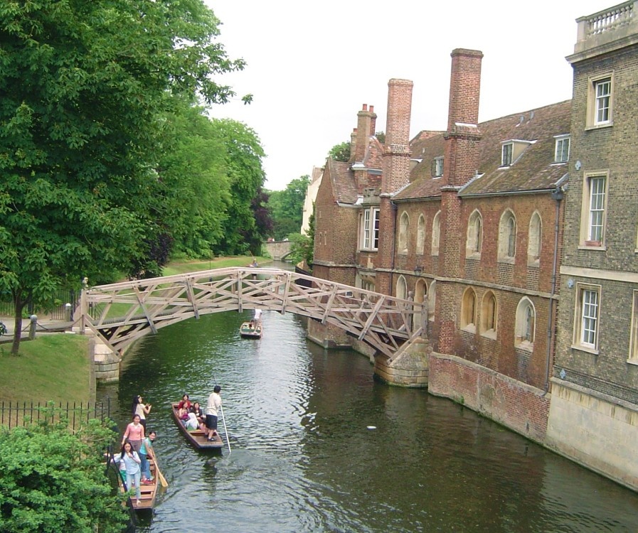 View of the River Cam at Cambridge