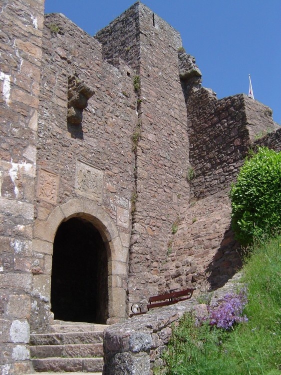 Gateway, Mont Orgeuil Castle, Jersey, Channel Islands