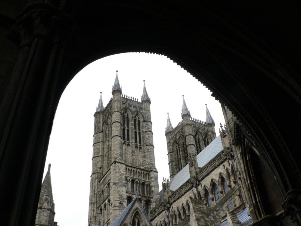 Lincoln Cathedral  West towers