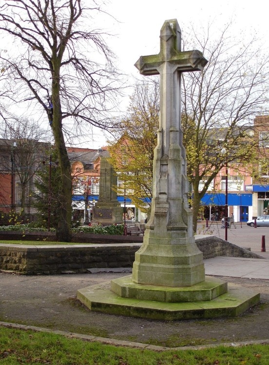 The Garden of Remembrance, Market Place, Ilkeston, Derbyshire