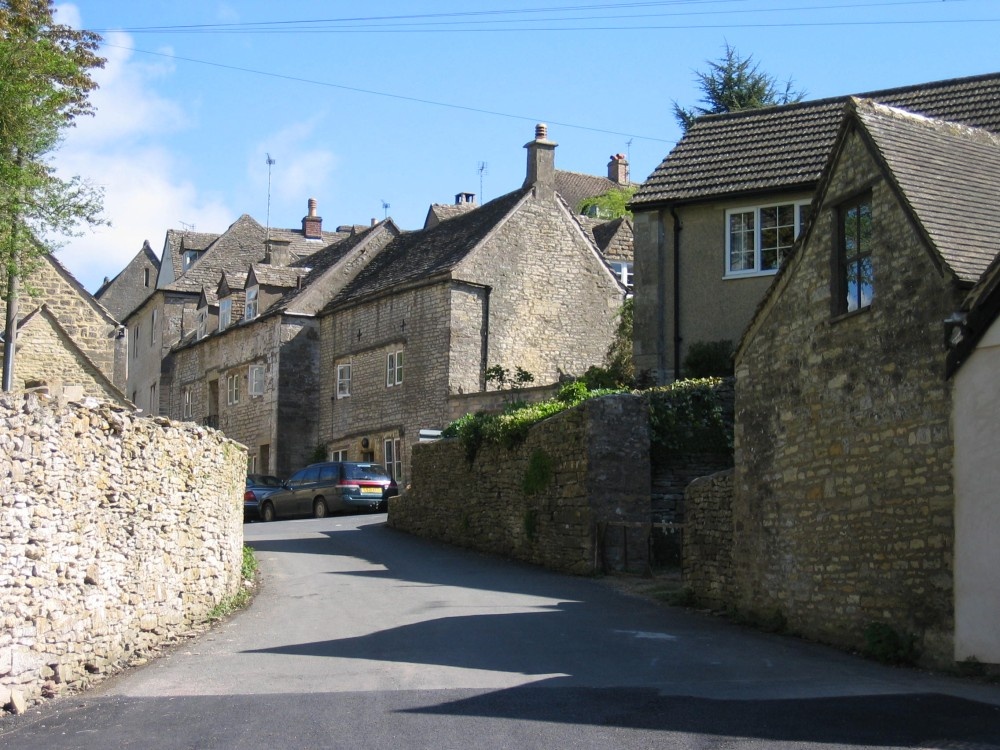 Bisley, Gloucestershire. The Cotswolds