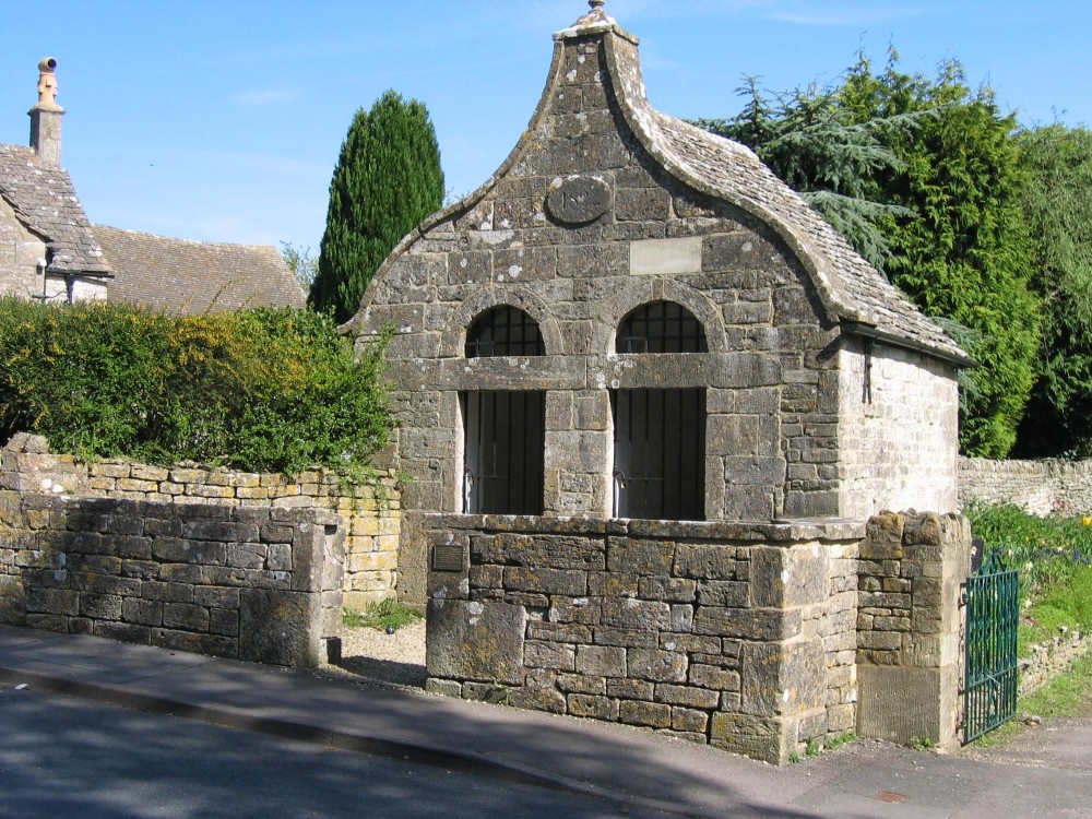 Two cell jail, Bisley, in the Gloucestershire Cotswolds