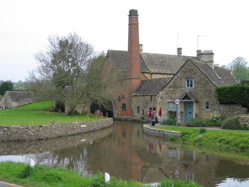 Mill at Lower Slaughter, Gloucestershire. In the Cotswolds