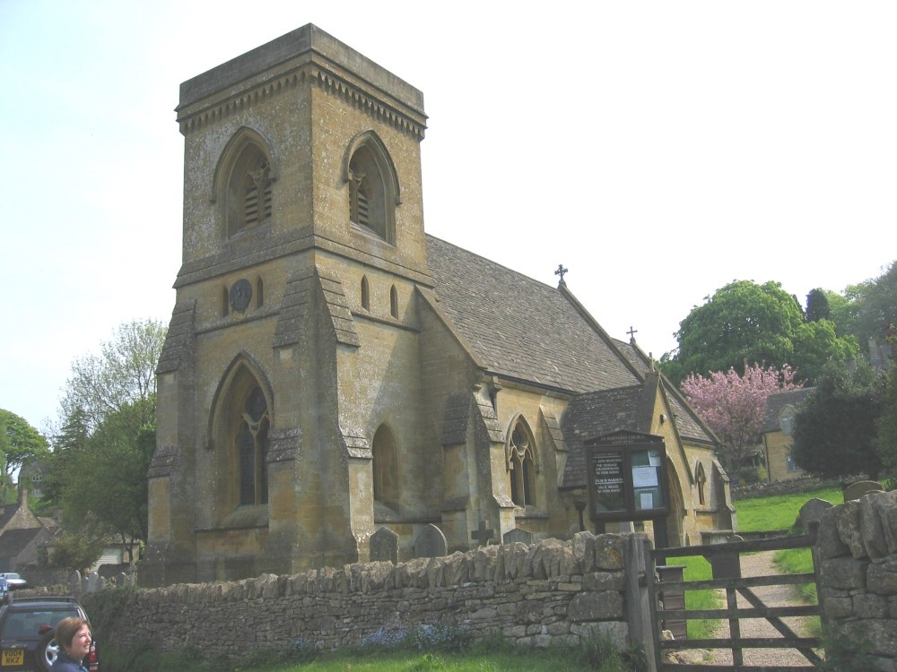 Church in Snowshill, Gloucestershire, in the Cotswolds
